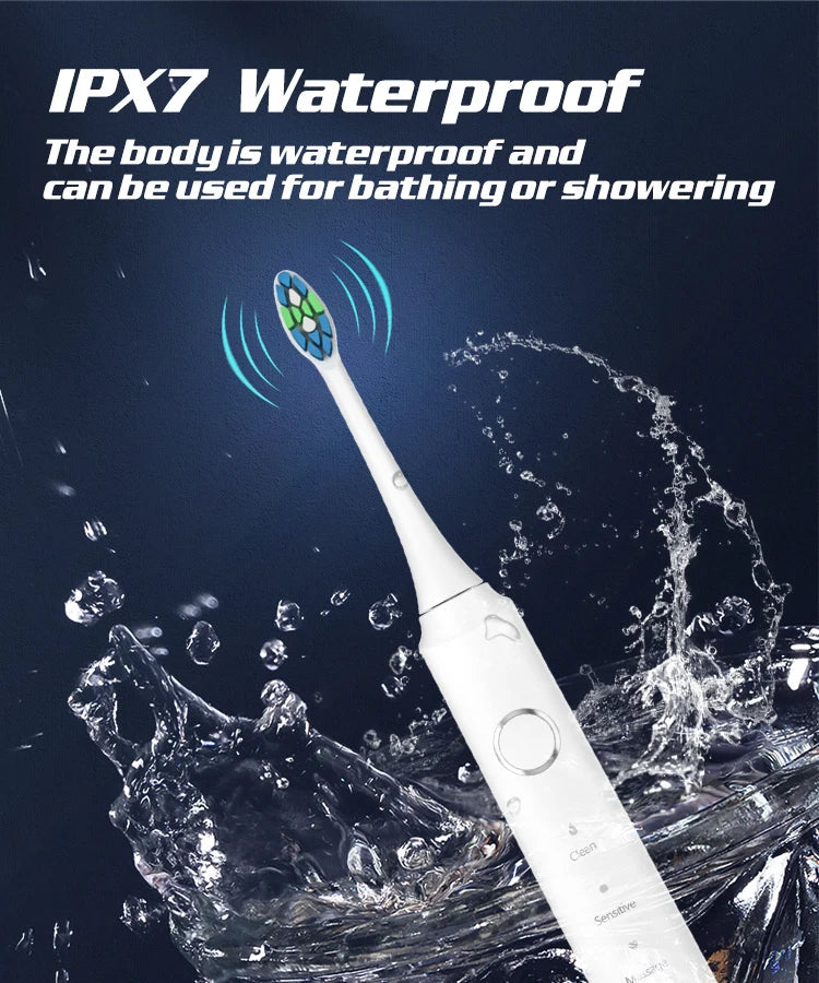 HydroPulse™ Ultrasonic Electric Toothbrush